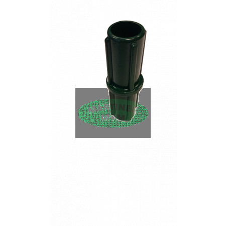 Nadstavec na stlpik PVC 48mm, zelený